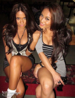 rhymeswithpartofthefemaleanatomy:  Jessica Burciaga &amp; Daphne Joy 