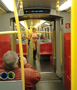 Austria: naked photo shoot
Staff working on the Vienna underground system have been closely studying CCTV footage for a clue as to the identity of a naked young woman wearing nothing but a pair of knee length leather boots on the train who travelled...