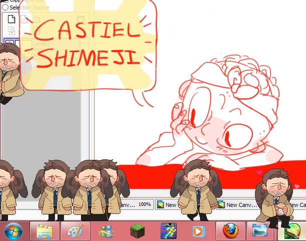 supernatural shimeji