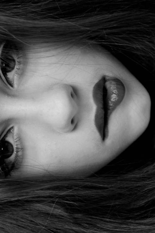 All messed up.