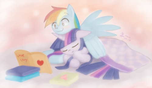 Commission TwiDash by ~HowXu (( Oh my gosh! Just… oh my gosh! I can’t function right. I