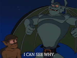 kookybat:  Lexington and Broadway’s first lines in Gargoyles 