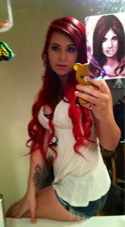 starwarsgonewild:  jediattack:  Long hair don’t care  Stormtrooper Tattoo  Her hair is perfect!!!!