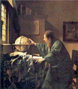 estebe: The astronomer - Johannes Vermeer,