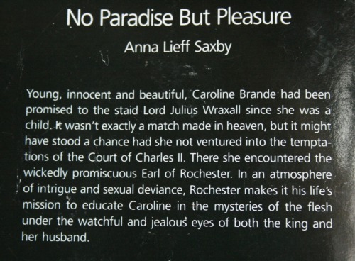 thestuartkings:  No Paradise But Pleasure by Anna Lieff Saxby I have just found the book that may ha