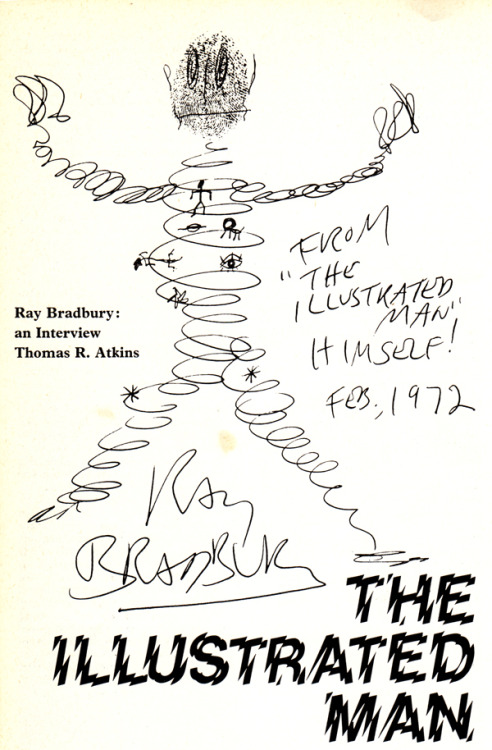 Sex Illustration by Ray Bradbury, from an interview pictures