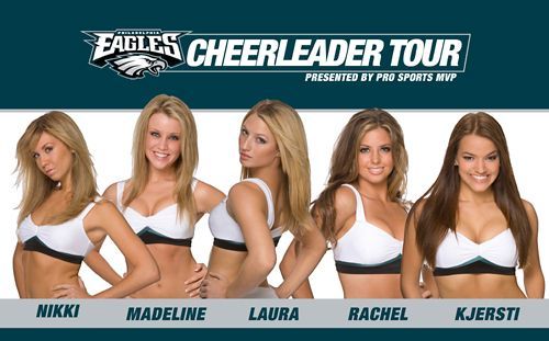 Philadelphia eagles cheerleaders boobs