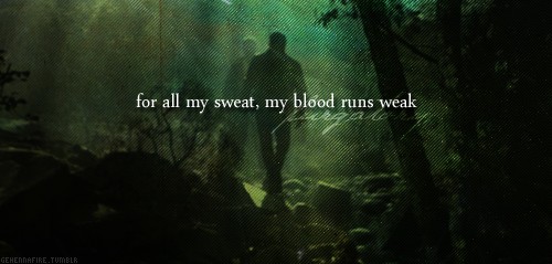gehennafire:  “For I must be well.” 
