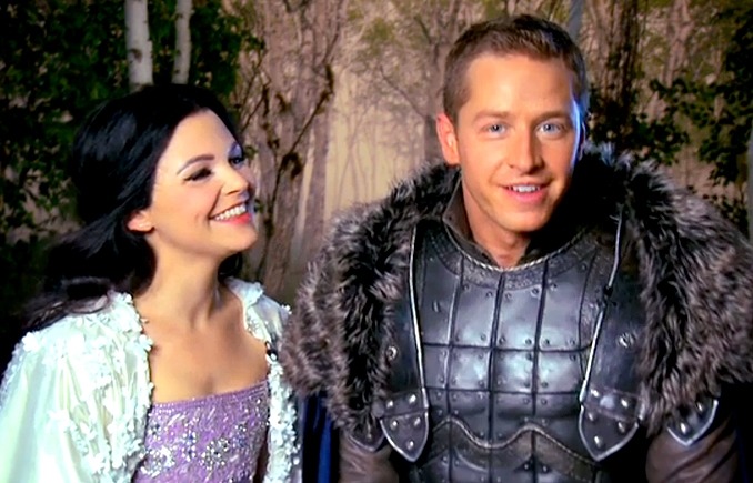 Whether they’re playing Snow and Charming, Mary Margaret and David, or just themselves, Ginnifer Goodwin and Josh Dallas make a cute couple. And they’re even cuter when they’re chatting about their characters at EW’s Once Upon a Time cover photoshoot...