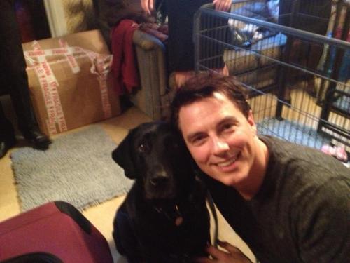 shmacattack:  JOHN BARROWMAN JOHN BARROWMAN AND PUPPIES 