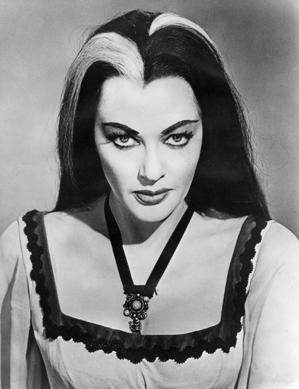 retrowunderland:  Vintage Vamp…Yvonne De Carlo, aka Lily Munster Before becoming