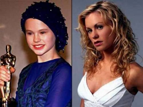 Porn Celebrities, now and then photos