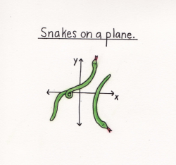 Because it’s snakes and a plane…