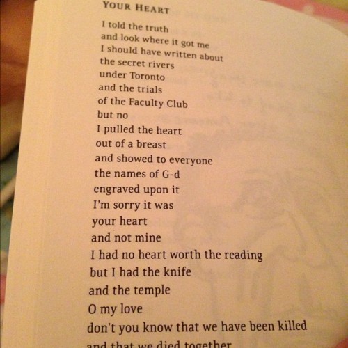 Found my poetry book