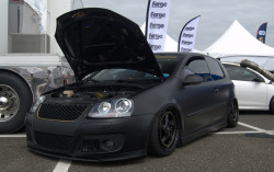 ikx:  Matte Black GTI (by MikeCCrutchfield) can we just take a moment to marvel at the glory that is matte black on a GTI?