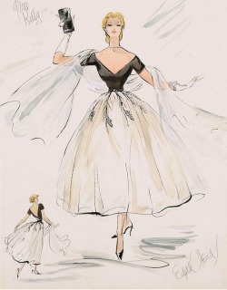 agirlandherpearls:  Edith Head design for