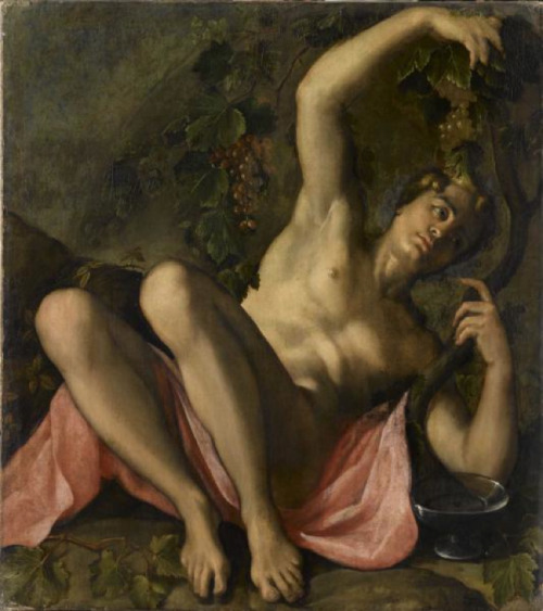 necspenecmetu: Ferrarese School, Bacchus, 17th century