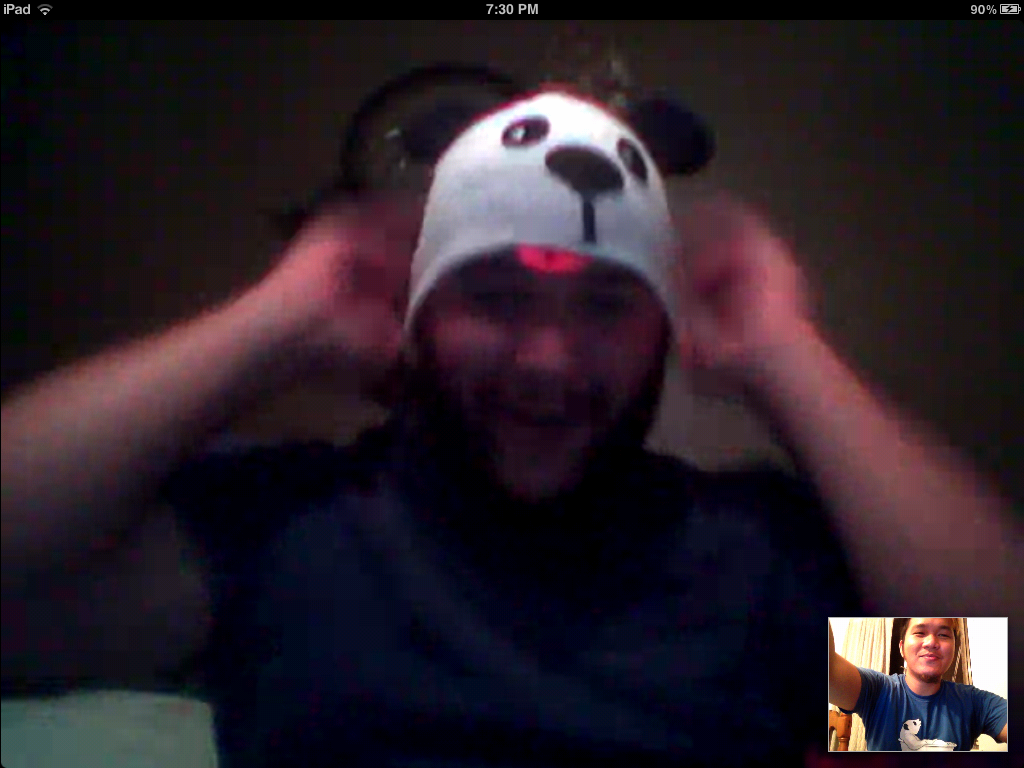 osodelicioso:  grisser:  Skyping with Osodelicioso  *blush* 