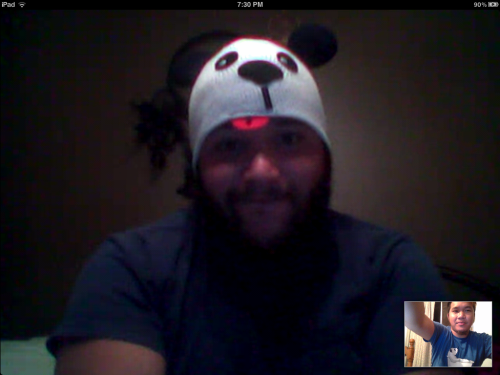 osodelicioso:  grisser:  Skyping with Osodelicioso  *blush* 