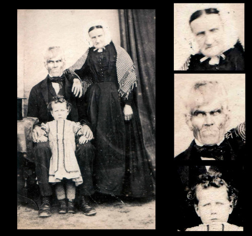 odditiesoflife: Curious History:  Scariest Vintage Family Portrait Ever, 1880s   &nbs