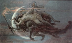 bitchbug:  Hecate (or Hekate), 1901, pastel