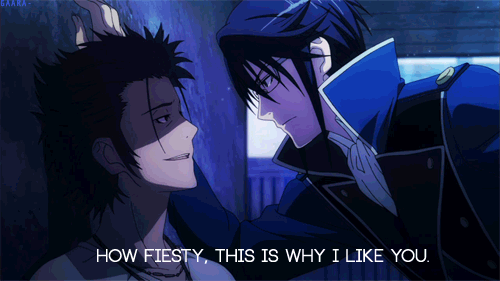  Suoh Mikoto ad Munakata Reisi and their love quarrel on a normal day 