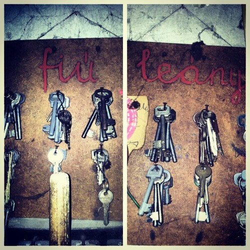 Fiú, lány kazánkulcsok, kincsek #School #keys #objects #mik (at Kakucs Suli)