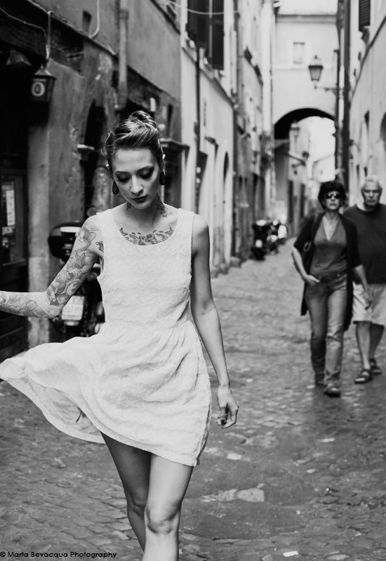 photo by Marta Bevacqua, Rome, Italy model Theresa Manchester