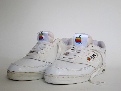 xxlord:  alosalt:  rare Apple sneakers given to employes in the 90s…  very rare 
