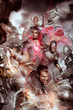 marvel-comic:  Uncanny X-Men #525 cover by Adi Granov 