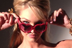 Candice Swanepoel - Juicy Couture shoot.