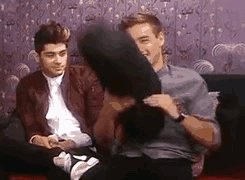 It's embarassing Liam because Louis is always there to make sure it is.
