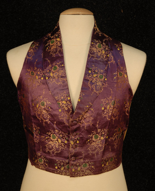 omgthatdress:Waistcoat1860sWhitaker Auctions