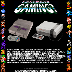 didyouknowgaming:  Super Nintendo.  Source: Video Game Bible, 1985-2002 By Andy Slaven, Page 136.
