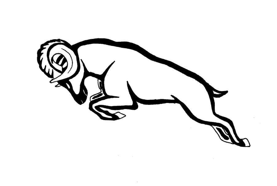 ARTSY SLOB a bighorn sheep logo design as requested by...