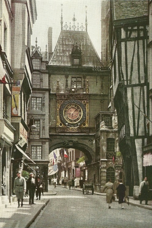 vintagenatgeographic:Normandy, France before World War II Operation Overlord that destroyed much o