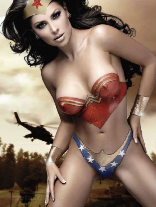 Porn Pics sassy-chicks:  Gaby Ramirez Wonder Woman