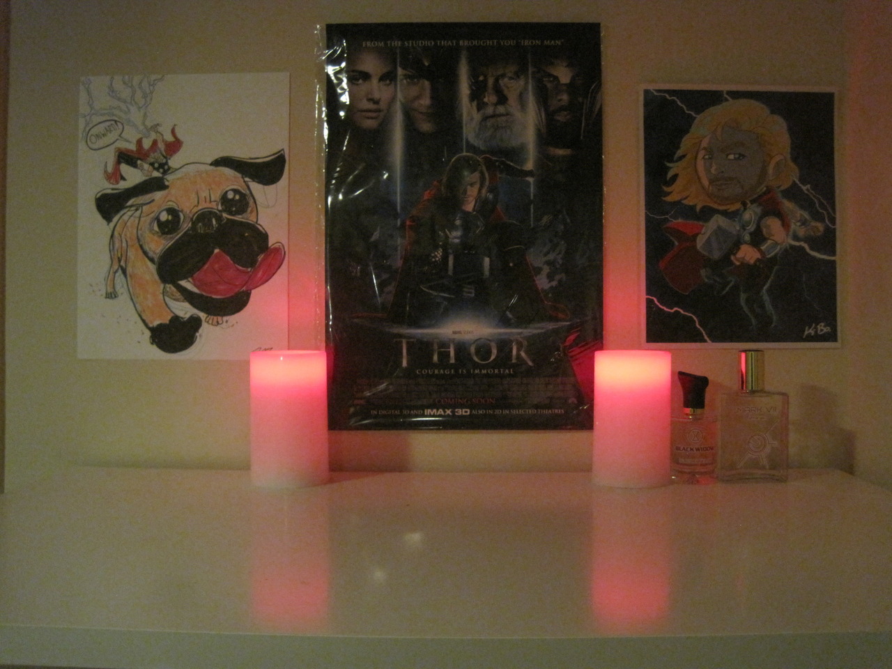 Also, I just want to let everyone know that my house has a small Thor shrine we&rsquo;re