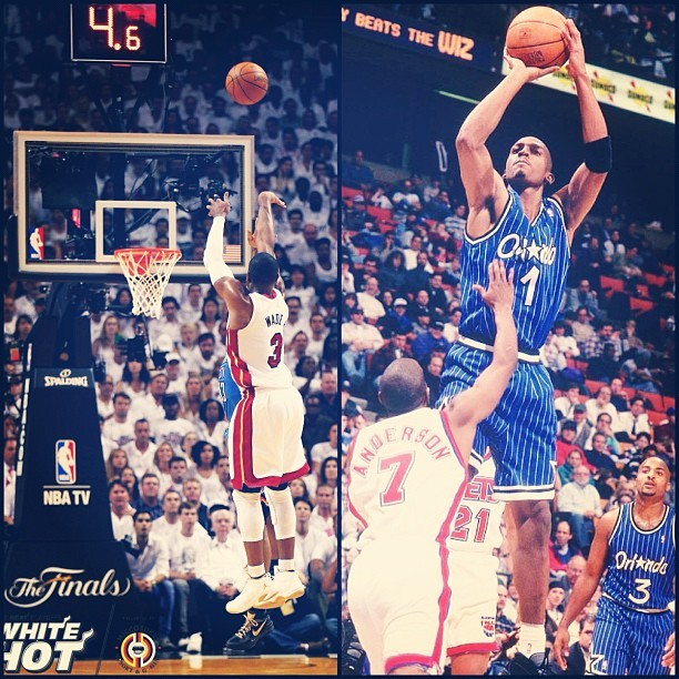Day 1 : Favorite Player . Dwyane Wade &amp; Penny Hardaway #BasketballChallenge