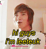 kyungso:  when leeteuk is trying to talk