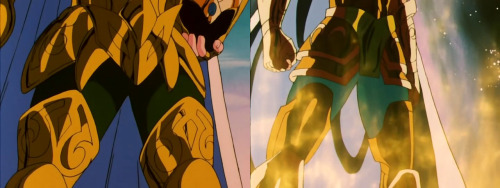 arietide: kakkobaran: kakkobaran: Crotchshots the Anime Franchise, otherwise known as Saint Seiya I 