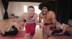 laughingsquid:  Yoga Boner by MC Jelly Donut Featuring Daveed Diggs  Hahaha Jelly D