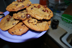 cravingsforfood:  Chocolate chip cookies. 