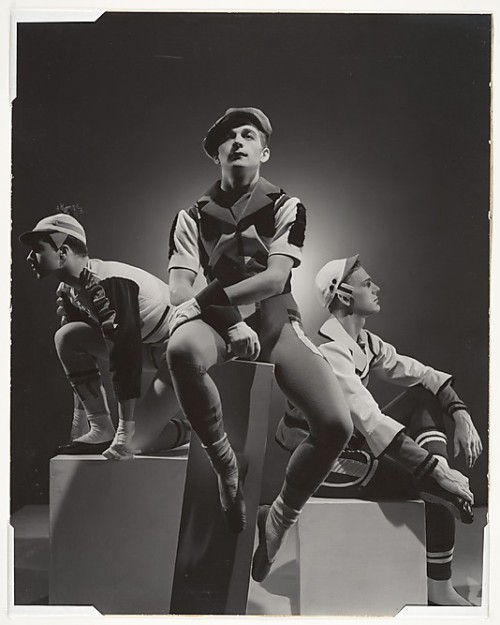 Fred Danieli, Eugene Loring and Lew Christensen in “Showpiece”, George Platt Lynes 