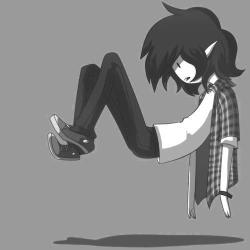 marcelinerememberyou:  Who else wnjoys my drawing of Marshall Lee. ^_^ 