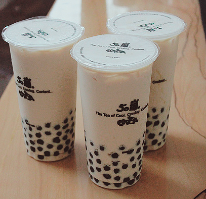 ichigocha:Bubble tea.