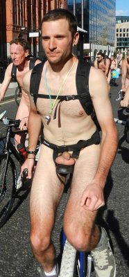 Naked riders and public nudity