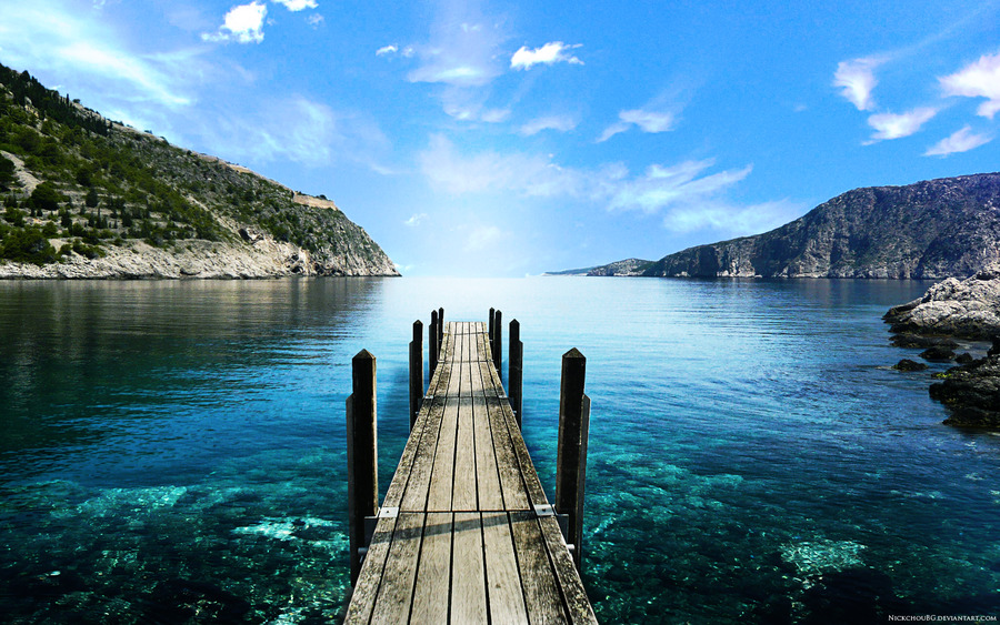 wonderous-world:  Landscape Wallpaper by ~NickchouBG