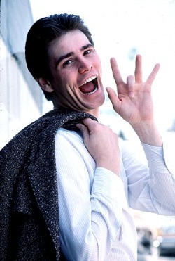 Jim Carrey photographed by Robert Landau,