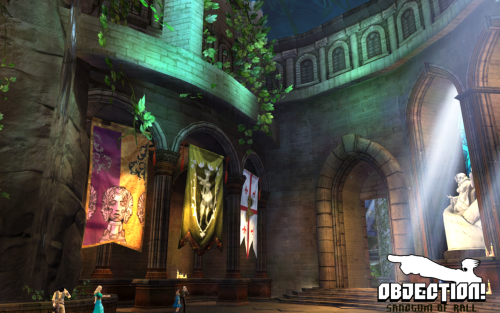 Having the guildies vote on Guild Headquarters. What do you guys think? ;D